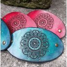 Mandala mintás franciacsat