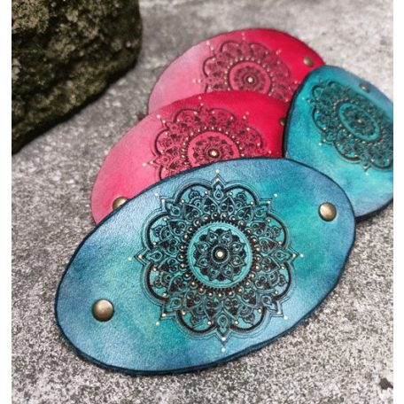 Mandala mintás franciacsat