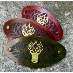 Csodaszarvas mintás franciacsat