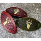 Csodaszarvas mintás franciacsat