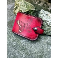 Kártyatartó lepke mintával