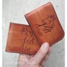 Kártyatartó lófejjel