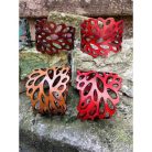 Karkötő hullámos áttört mintával