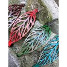 Karkötő leveles áttört mintával