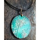 Pitypang medál -55 mm kerek