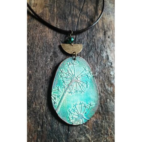 Pitypang medál -kavics