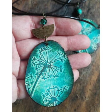 Pitypang medál -kavics