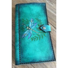 Szitakötő mintás pénztárca