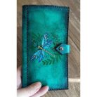 Szitakötő mintás pénztárca