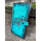 Elefánt mintás pénztárca