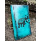 Elefánt mintás pénztárca