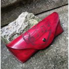 Hangjegy mintás szemüvegtok