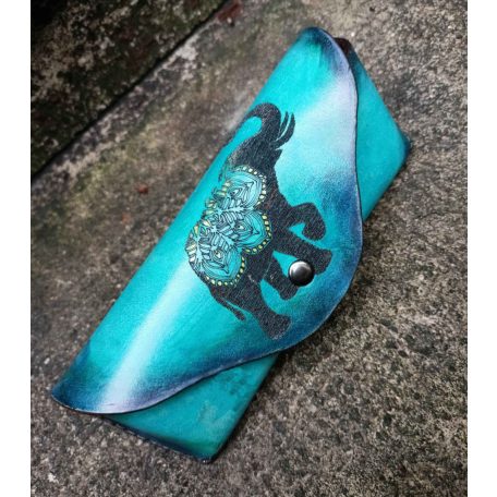 Elefánt mintás szemüvegtok különböző színekben