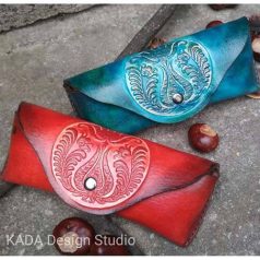   Nyomott mintás magyaros szemüvegtok különböző szinekben